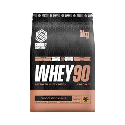 Soccer Supplement Whey90 1kg Chocolate