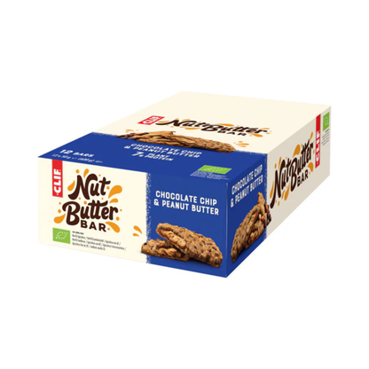 CLIF Nut Butter Bar 12x50g Chocolate Chip Peanut Butter packshot