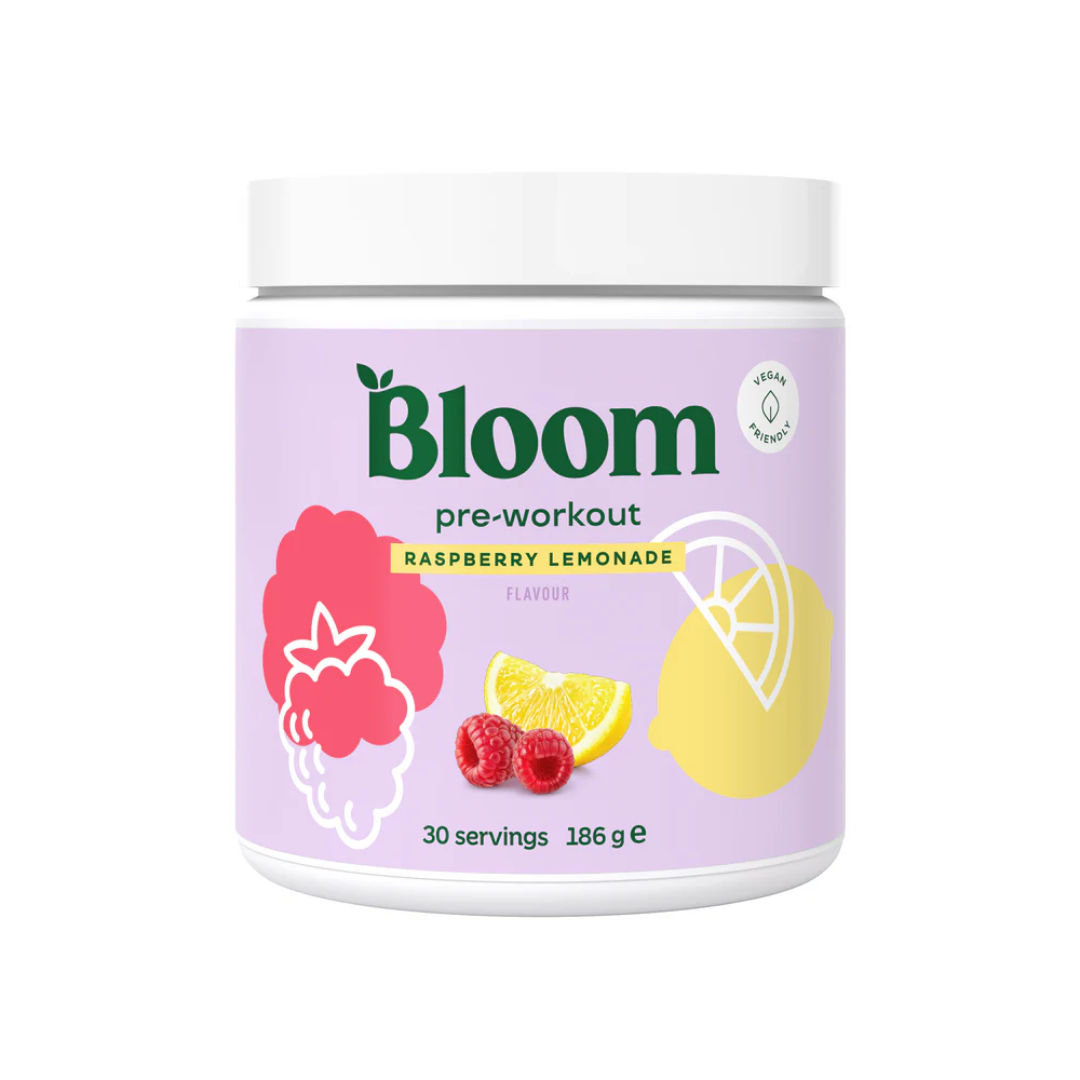 Bloom Pre-Workout Raspberry Lemonade 30 servings
