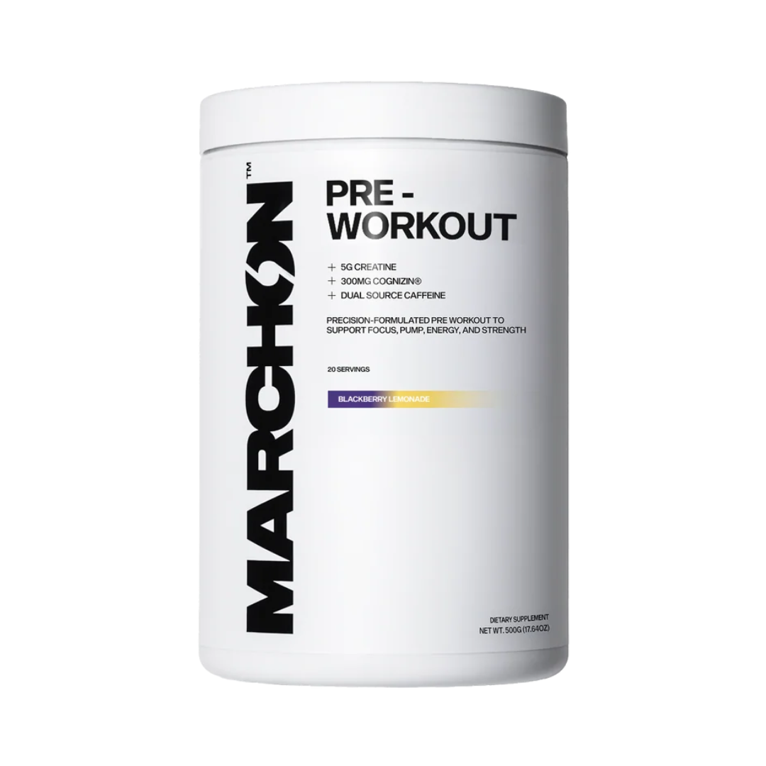 Marchon Supplements Pre Workout 500g Blackberry Lemonade packshot