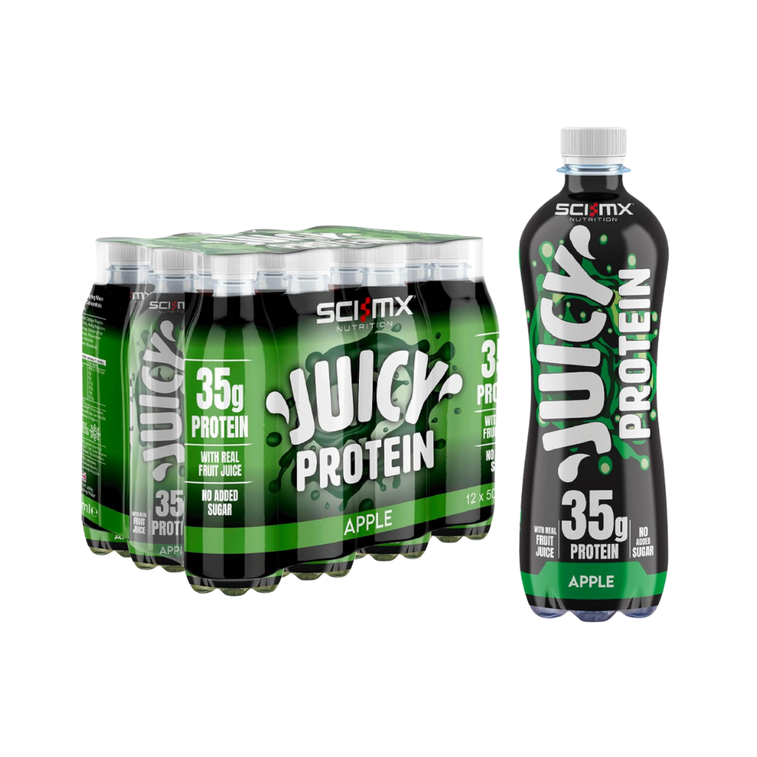 Sci-Mx Juicy Protein 12x500ml Apple