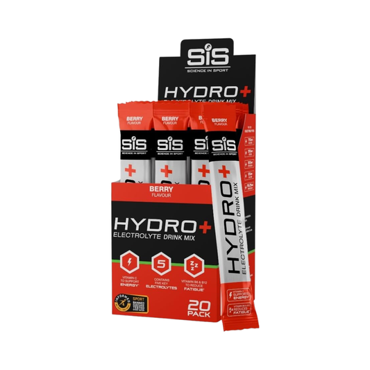 SIS (Science In Sport) Powder Hydro+ 20 Pack Berry (20x4.5g)
