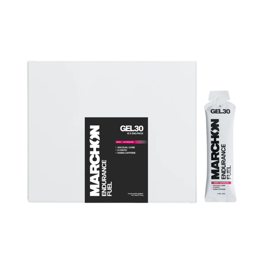 Marchon Endurance Fuel GEL30 10 x 59g Berry Caffeinated
