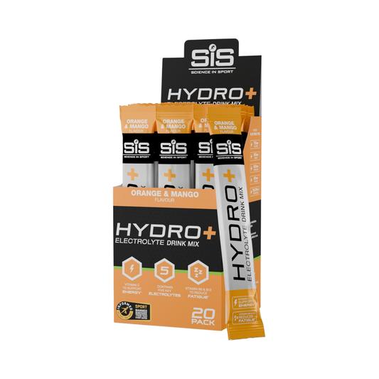 SIS HYDRO+ Electrolyte Drink Mix Orange & Mango 20 sticks