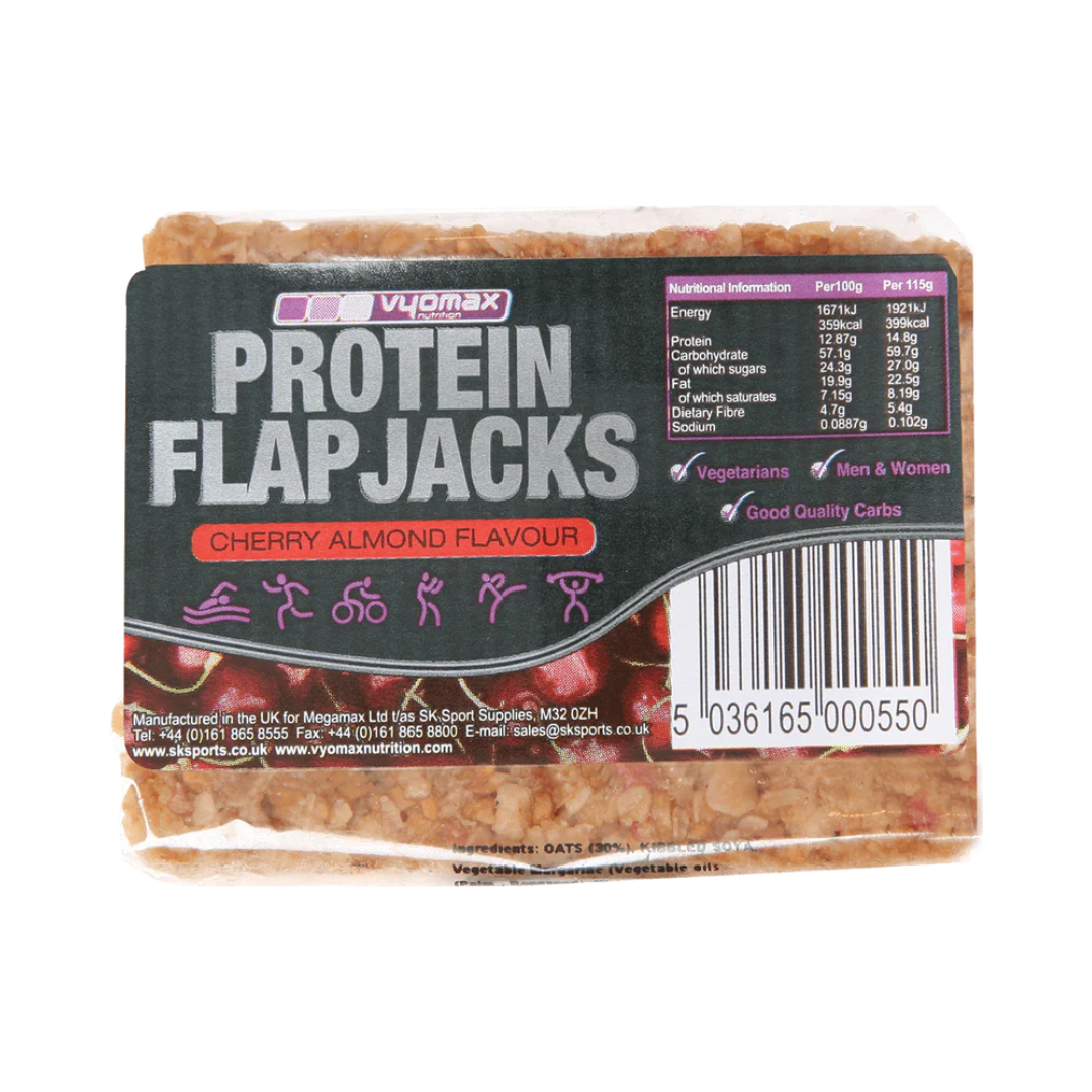 Vyomax Protein Flapjack Cherry Almond
