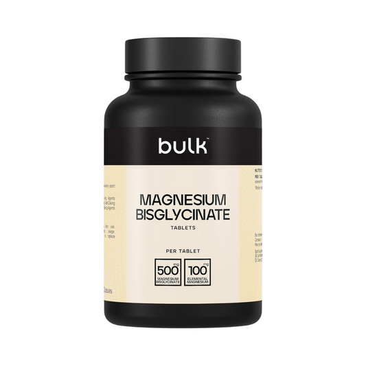 Bulk MAGNESIUM BISGLYCINATE 500mg tub (no flavour)