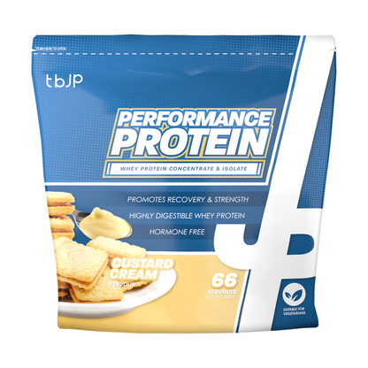 Trained By JP Performance Protein 2kg Custard Cream packshot