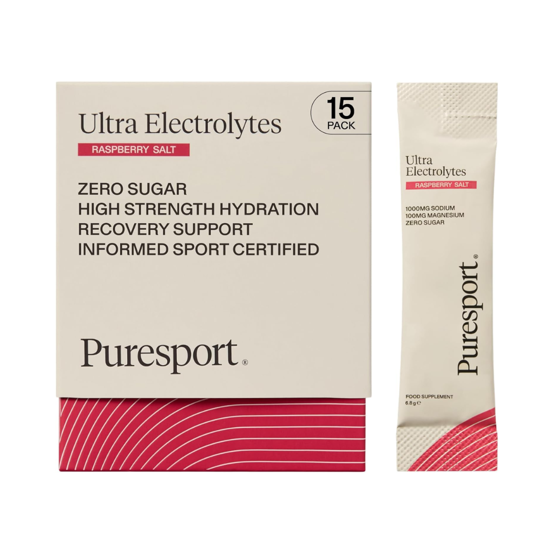 Puresport Electrolyte 15 Sachets Raspberry