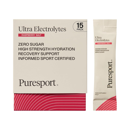 Puresport Electrolyte 15 Sachets Raspberry