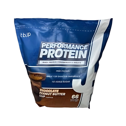 Trained By JP Performance Protein 2kg Chocolate Peanut Butter Cup packshot