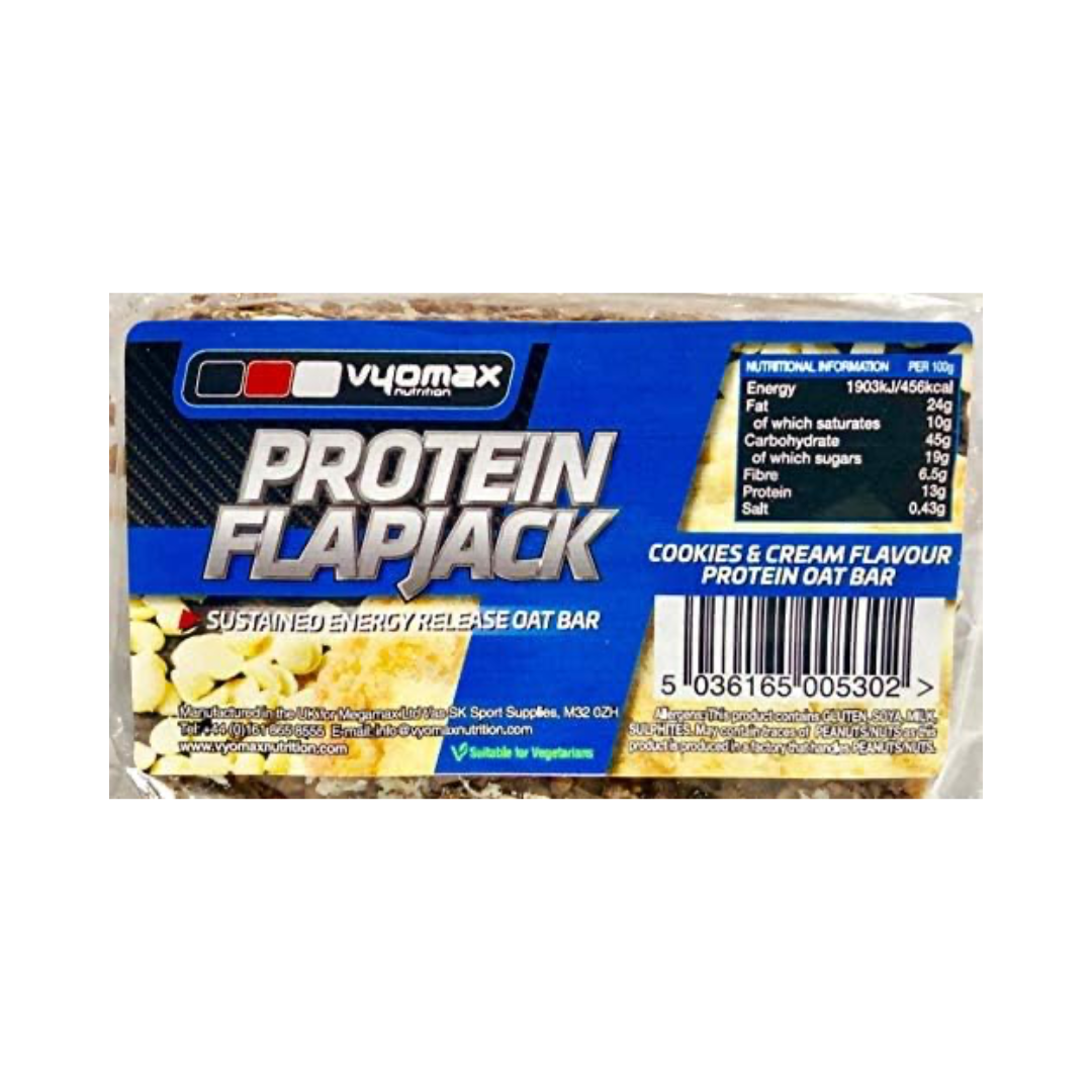 Vyomax Protein Flapjack Cookies & Cream