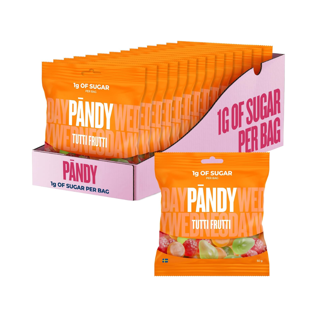 PANDY Candy 14x50g Tutti Frutti packshot