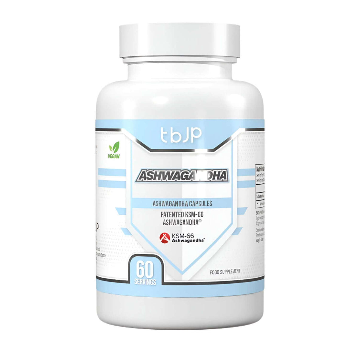 Trained By JP Ashwagandha 60 Caps packshot
