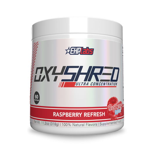 EHP Labs OxyShred 264g Raspberry Refresh packshot