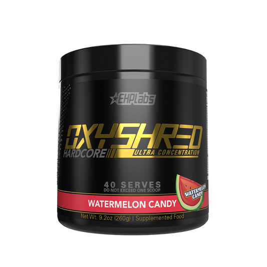 EHP Labs OxyShred Hardcore 260g Watermelon Candy packshot