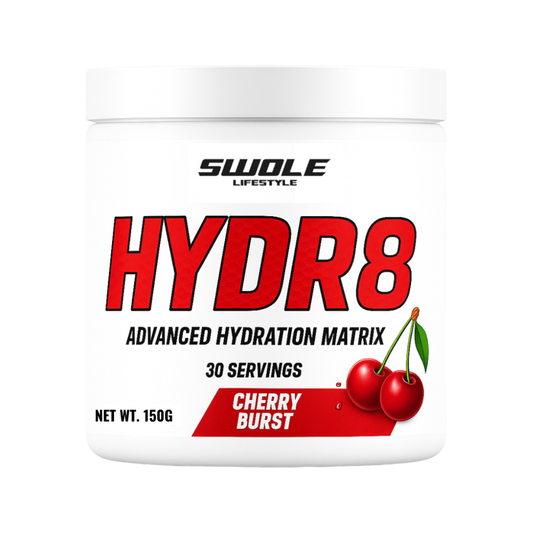 SWOLE Lifestyle HYDR8 150g Cherry packshot