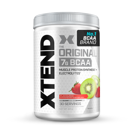 XTEND BCAA 441g Strawberry Kiwi Splash packshot