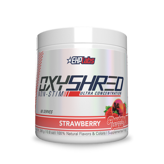 EHP Labs OxyShred Non-Stim 300g Strawberry Sunrise packshot