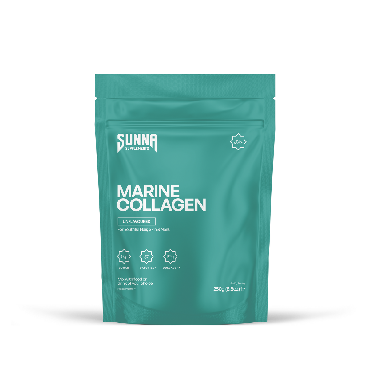 Sunna Supplements Marine Collagen 250g Unflavoured packshot