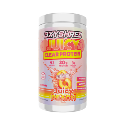 EHP Labs OxyShred Juicy Clear Protein 280g Juicy Peach packshot