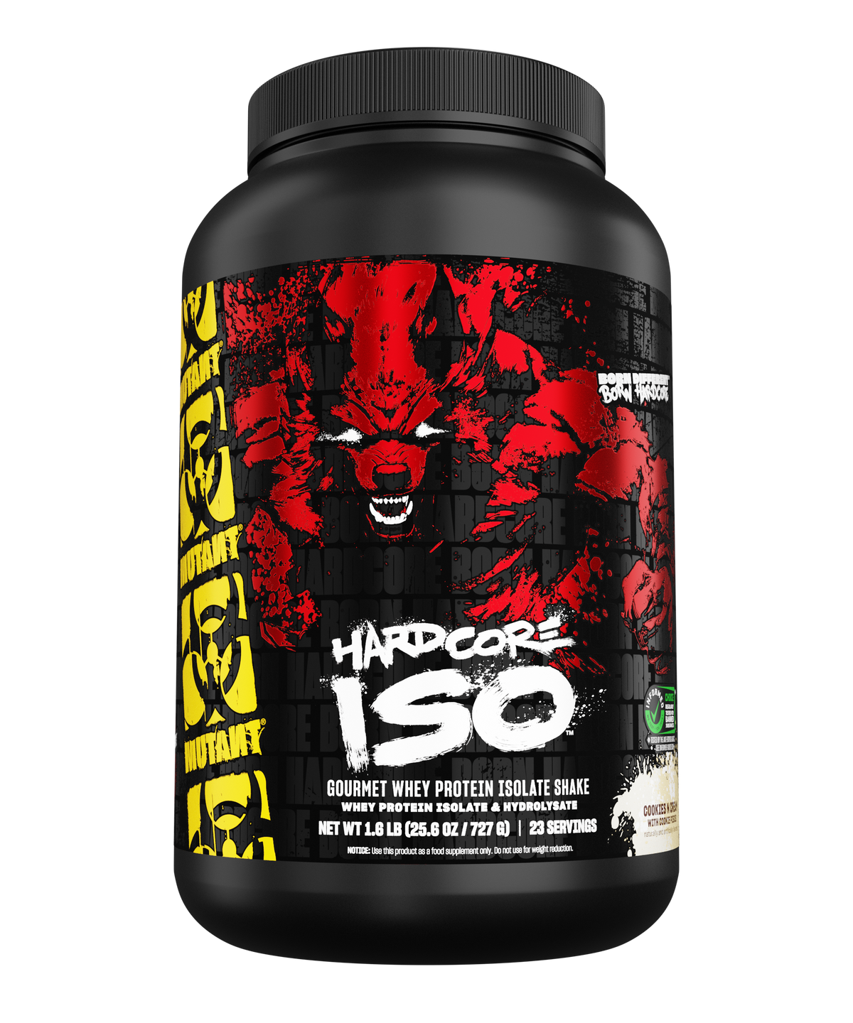 Mutant Hardcore Iso 727g Cookies & Cream packshot