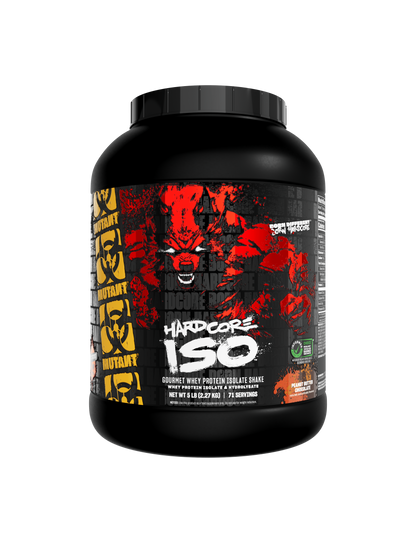 Mutant Hardcore Iso 2.27kg - Peanut Butter Chocolate