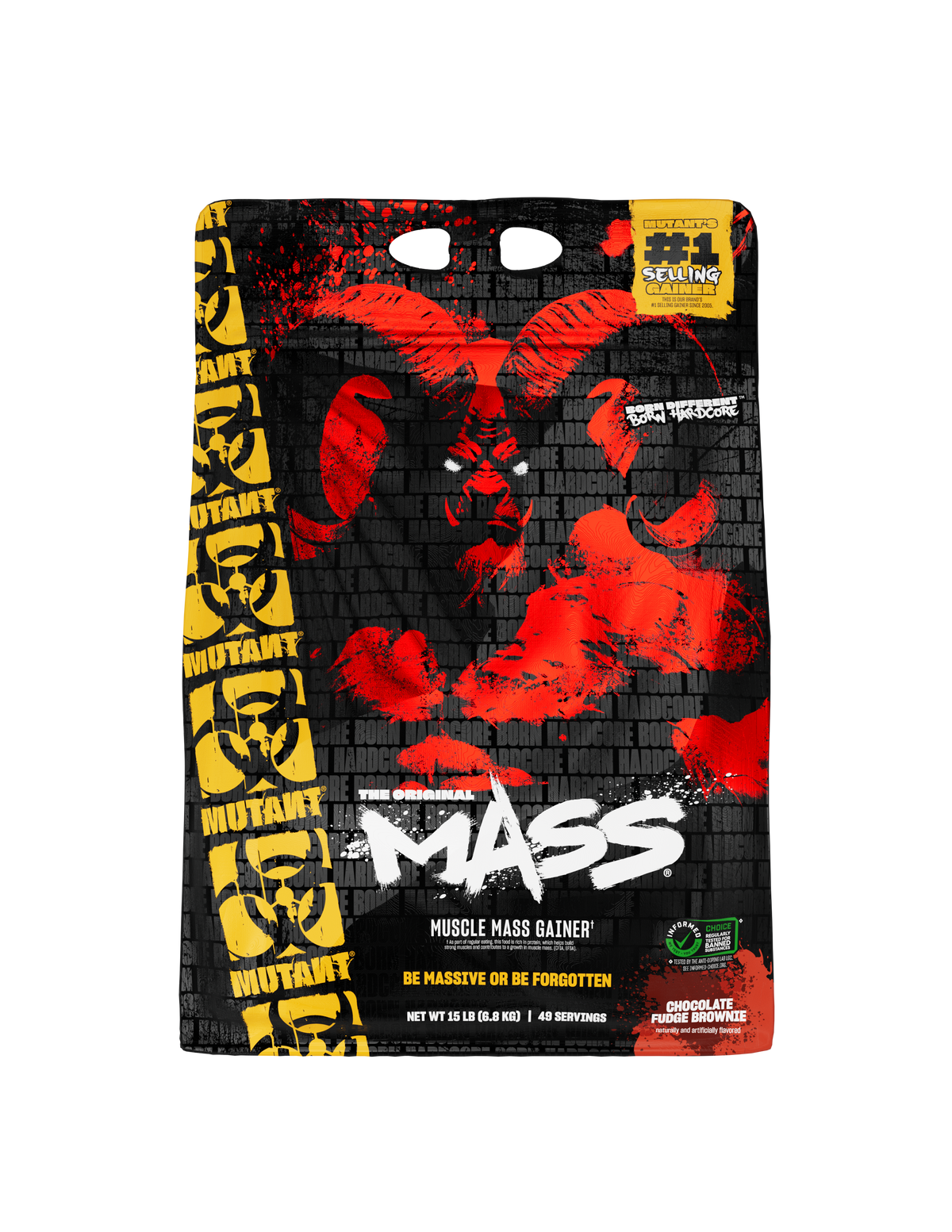 Mutant Mass 6.8kg - Chocolate Fudge Brownie