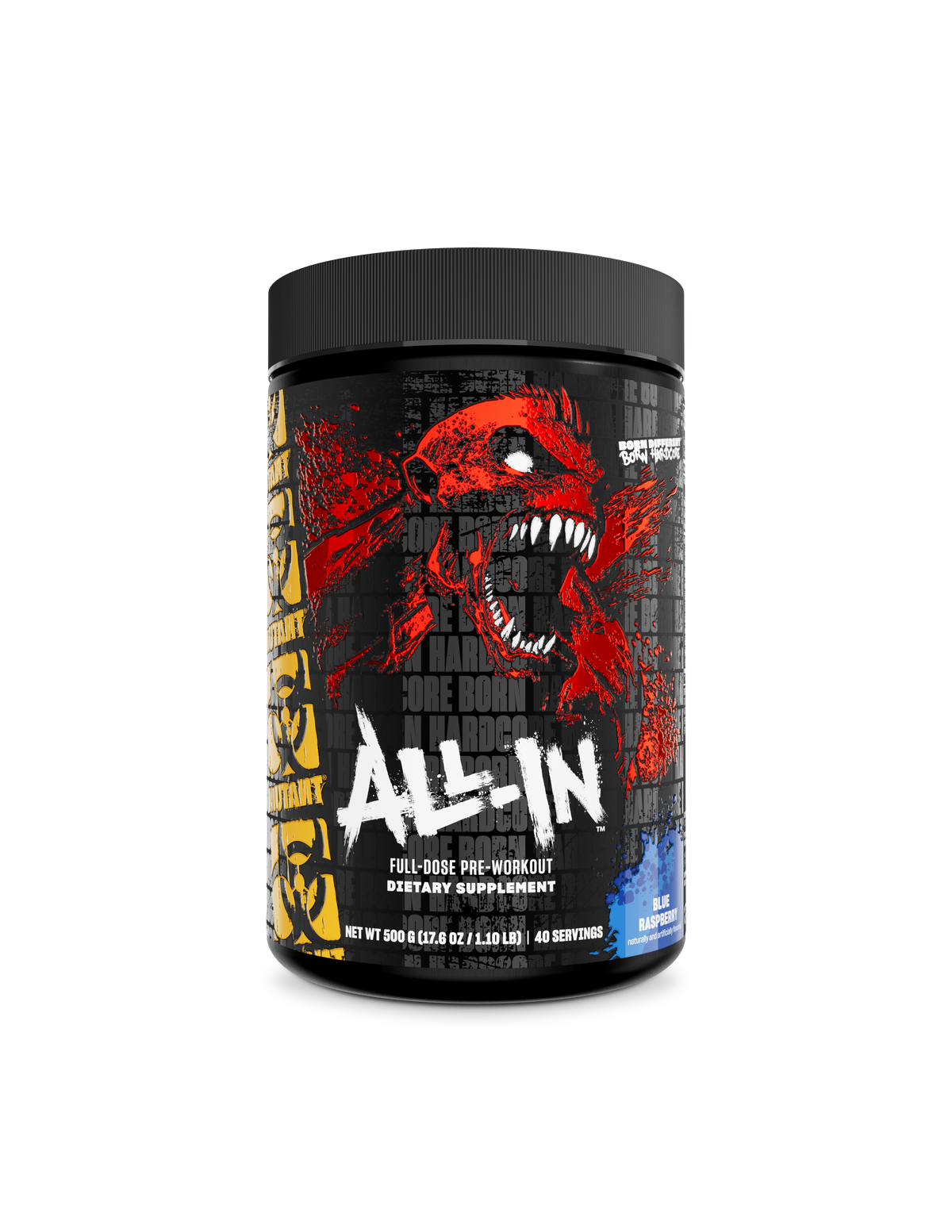 Mutant All-In Pre-Workout 500g Blue Raspberry packshot