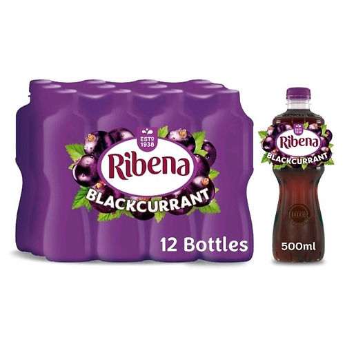 Ribena Blackcurrant 12x500ml