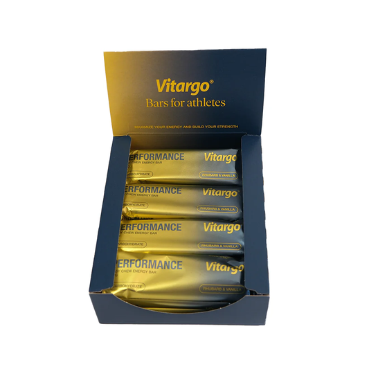 Vitargo Performance Bar 12x55g Rhubarb/Vanilla packshot