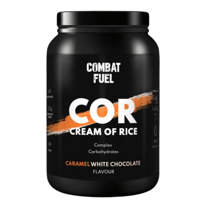 Combat Fuel Cream of Rice 1.8kg Caramel White Chocolate packshot