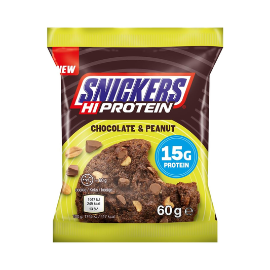 Snickers Hi Protein Cookie 60g Chocolate & Peanut packshot