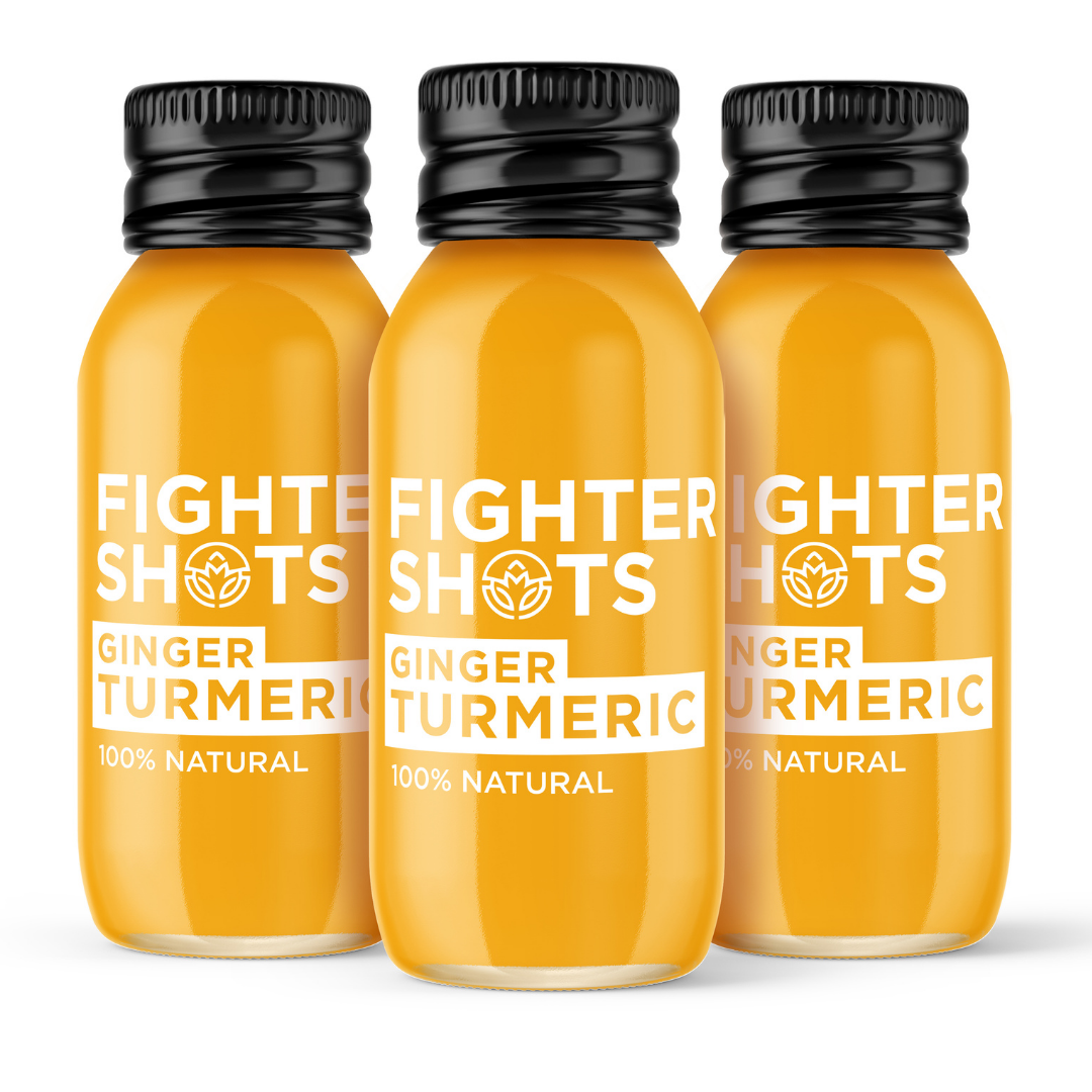 Fighter Shots 12x60ml Ginger Turmeric