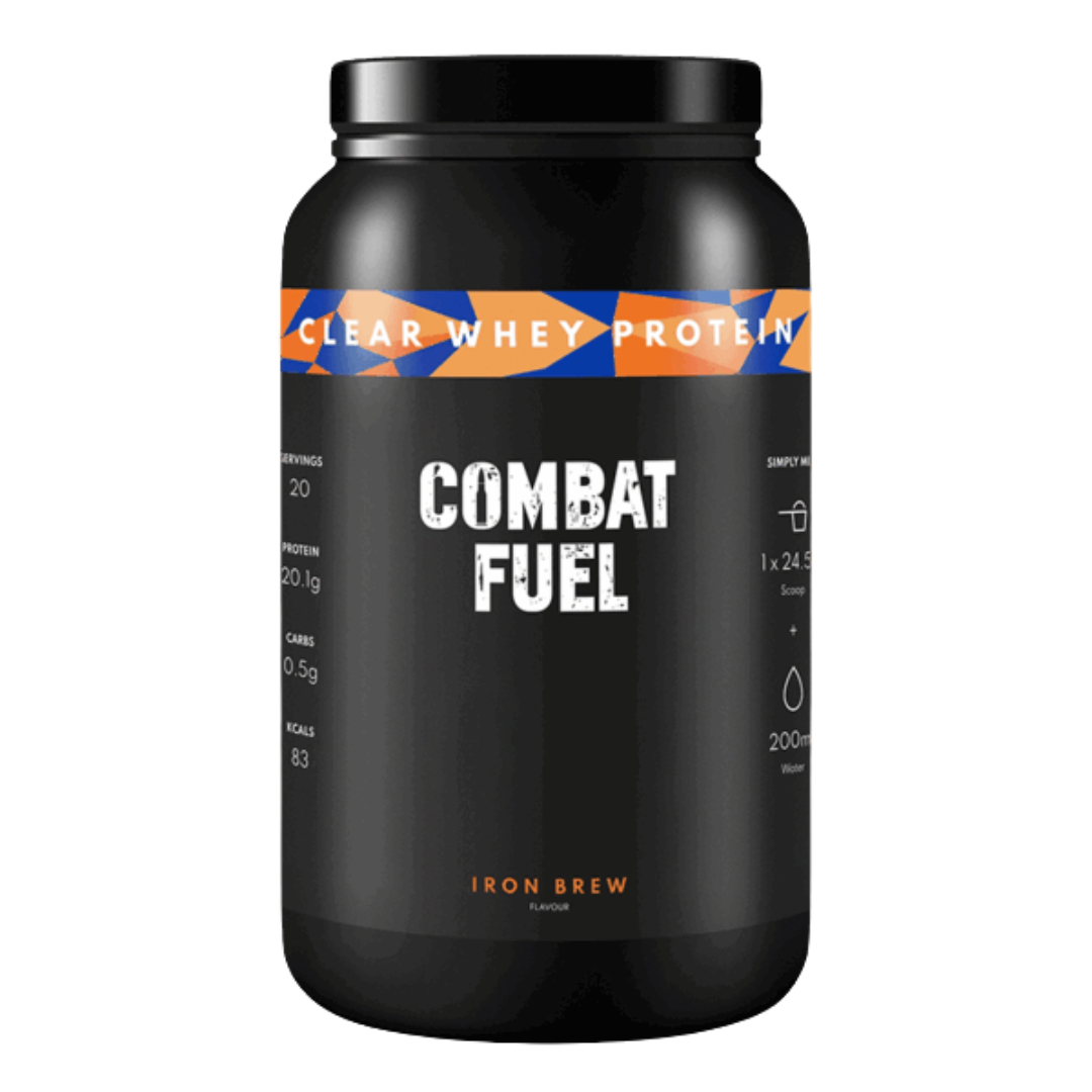 Combat Fuel Clear Whey Protein 490g Iron Brew - Limited Edition packshot