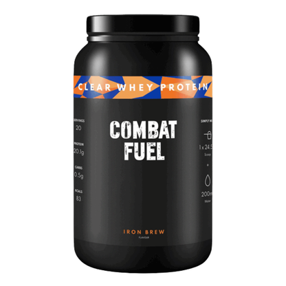 Combat Fuel Clear Whey Protein 490g Iron Brew - Limited Edition packshot
