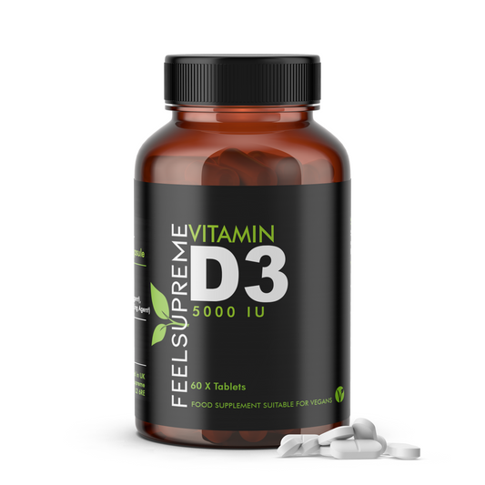 Feel Supreme Vitamin D3 5000iu 60 Tabs packshot