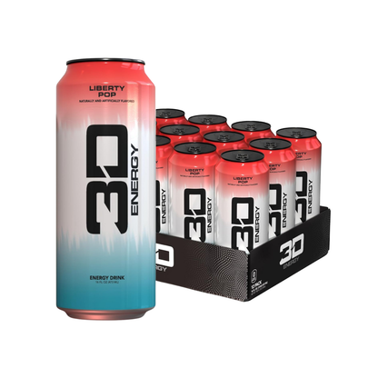 3D Energy Drink 12x473ml Liberty Pop packshot