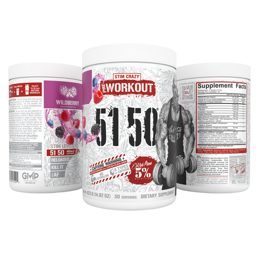 Rich Piana 5% Nutrition 5150 Legendary Series 423g Wildberry - Wildberry