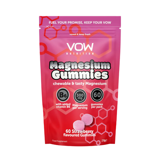 VOW Nutrition Magnesium Gummies 60 Tabs Strawberry packshot