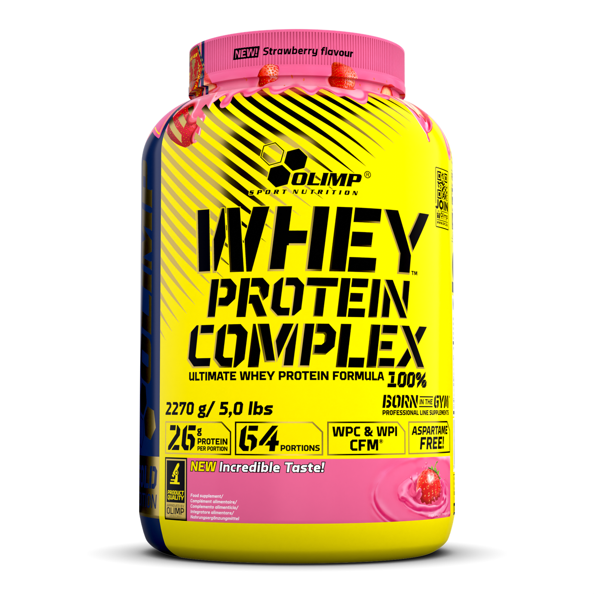 Olimp Sport Nutrition Whey Protein Complex 2270g - Strawberry