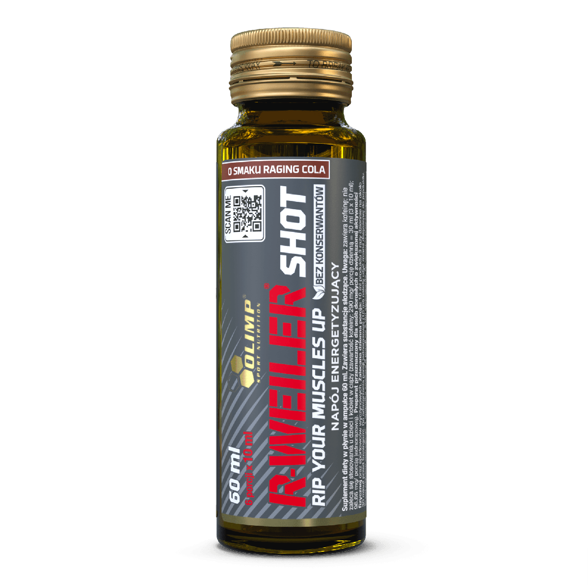 Olimp Sport Nutrition R-Weiler Shot 9x60ml - Cola