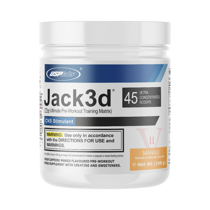 USP Labs Jack3d Advanced 248g Mango packshot