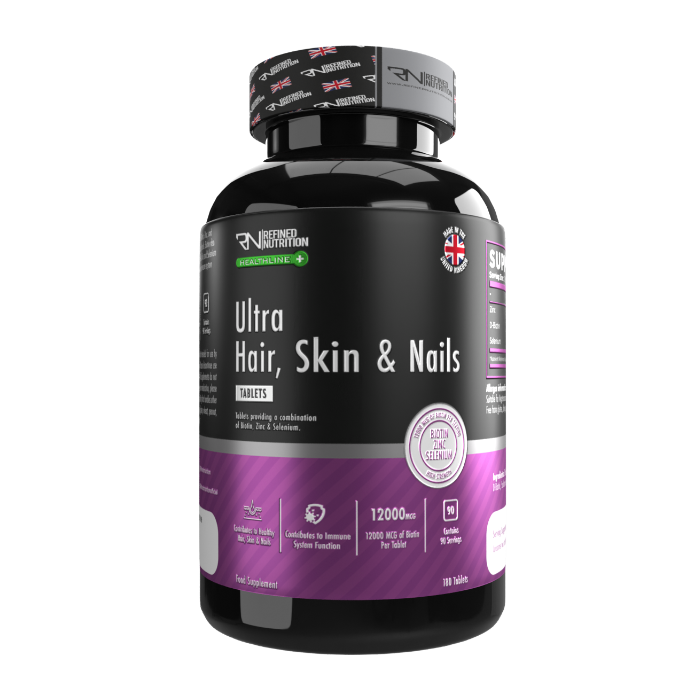 Refined Nutrition Ultra Hair, Skin & Nails 180 Tabs packshot