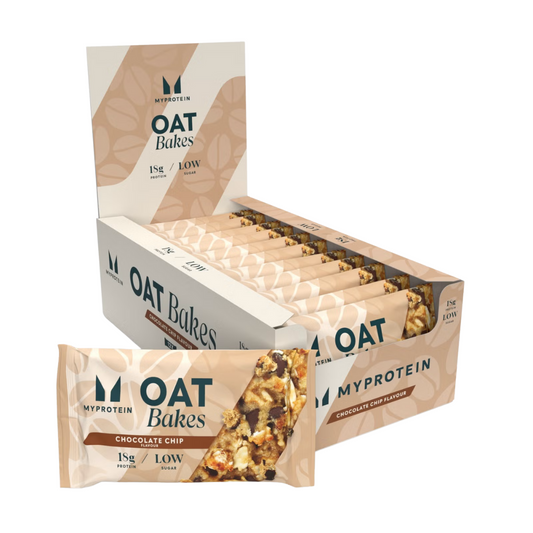 MyProtein Oat Bakes 12x75g Chocolate Chip packshot