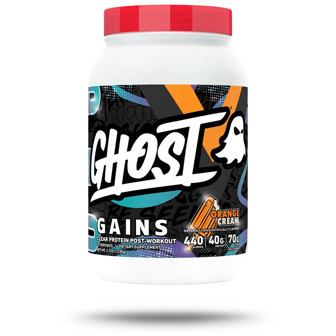 Ghost Clear Gains Protein 1230g Orange Cream packshot