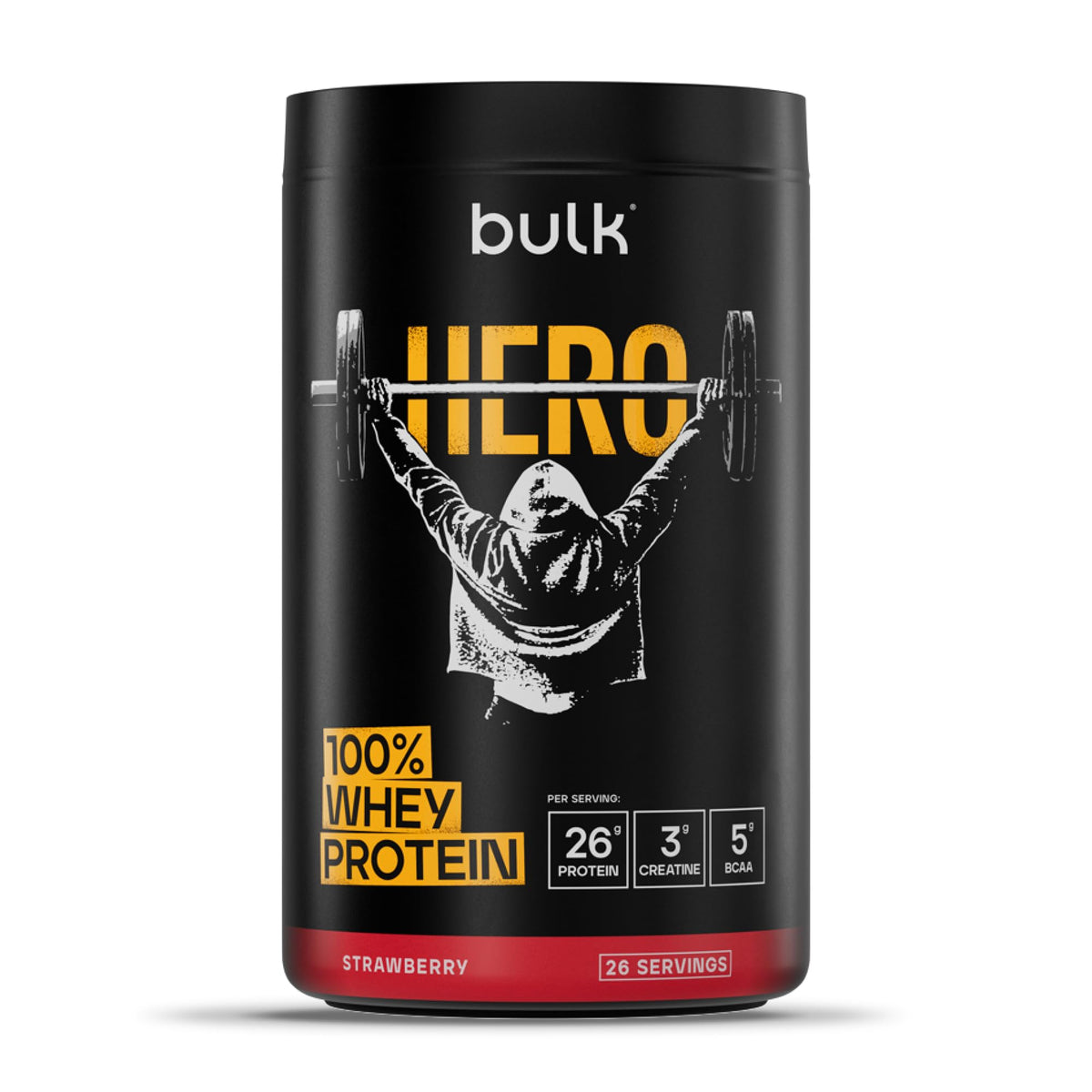 Bulk Hero 100% Whey Strawberry