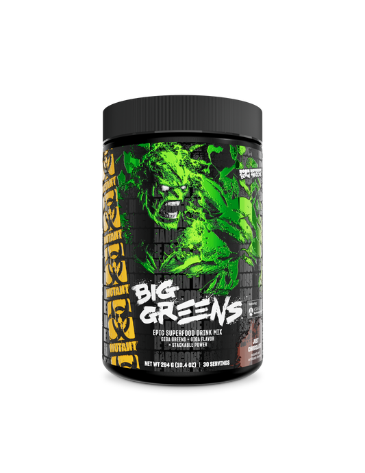 Mutant Big Greens 294g Chocolate packshot