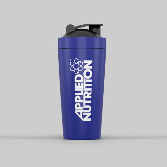 Applied Nutrition Stainless Steel Shaker 750ml Blue packshot