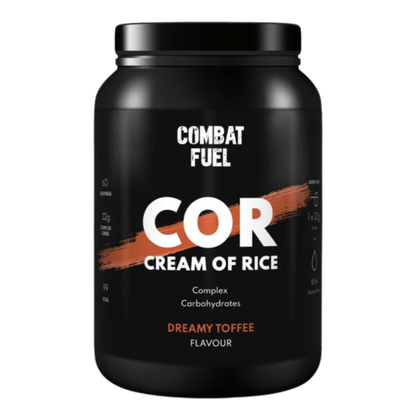 Combat Fuel Cream of Rice 1.8kg Dreamy Toffee packshot