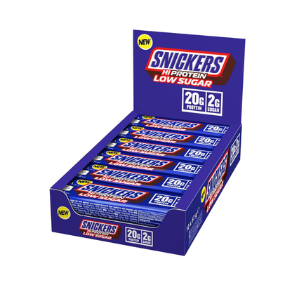 Snickers Low Sugar Protein Bar 12x57g Original packshot